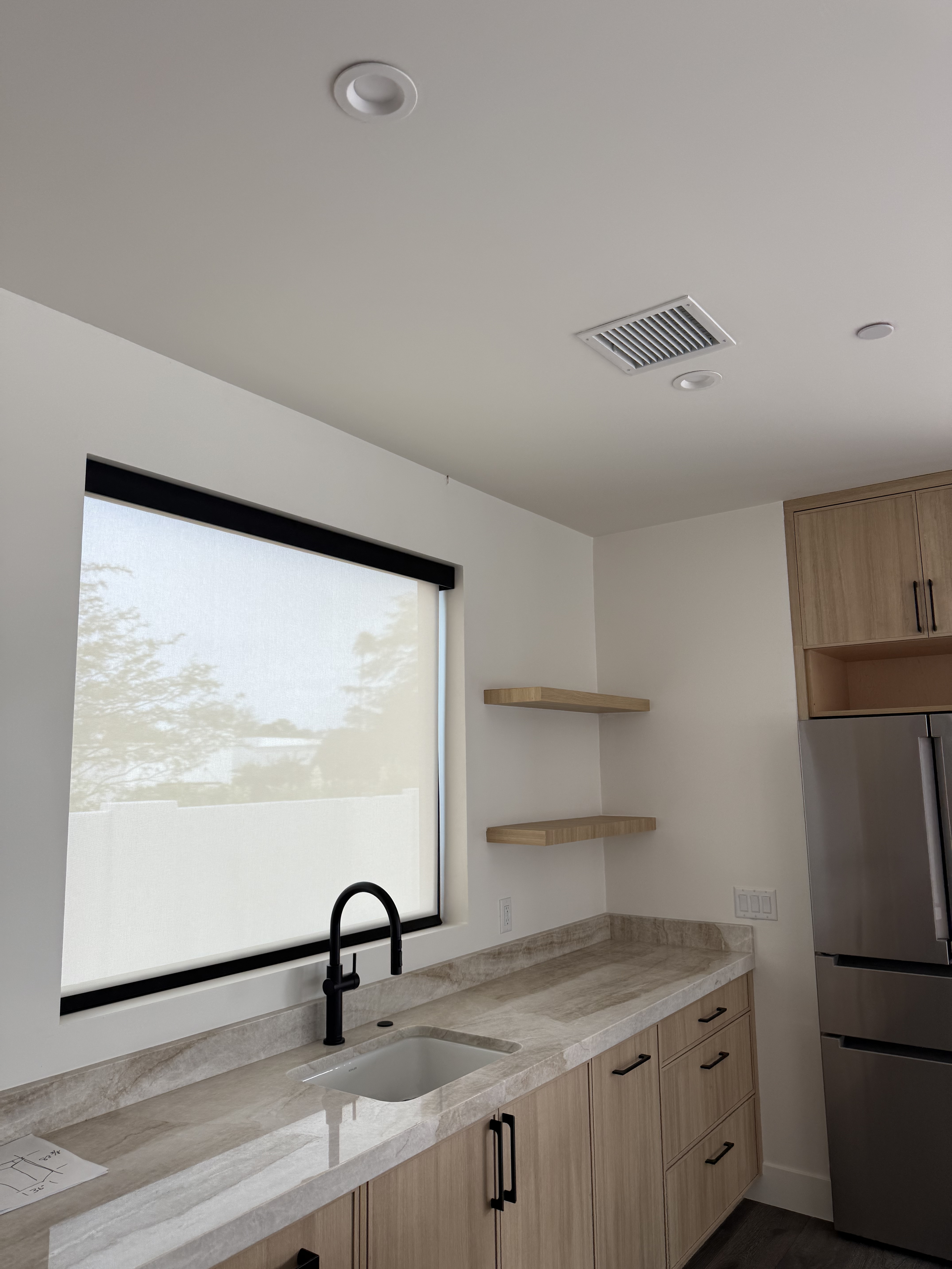 Blinds installation