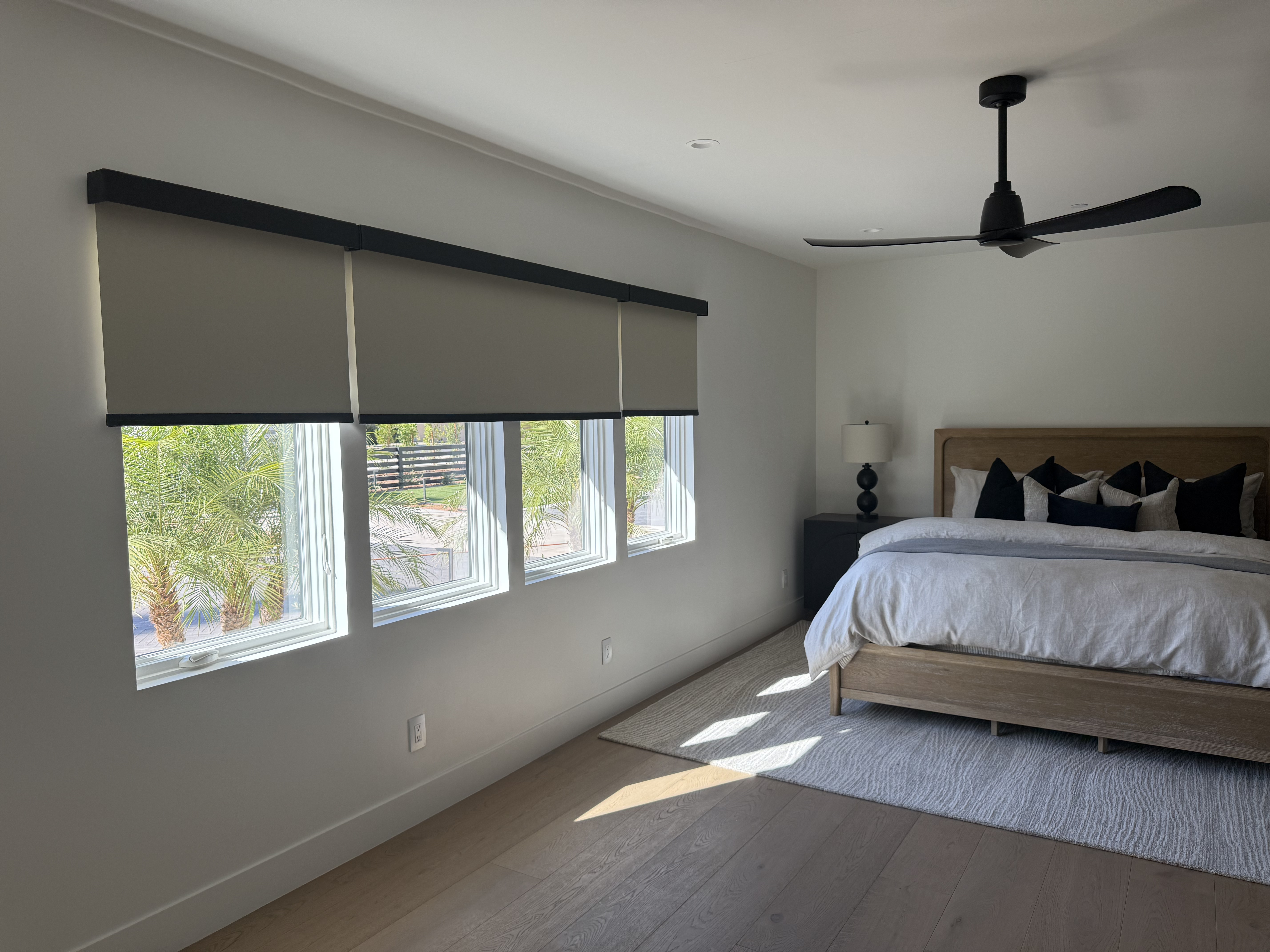 Blinds installation