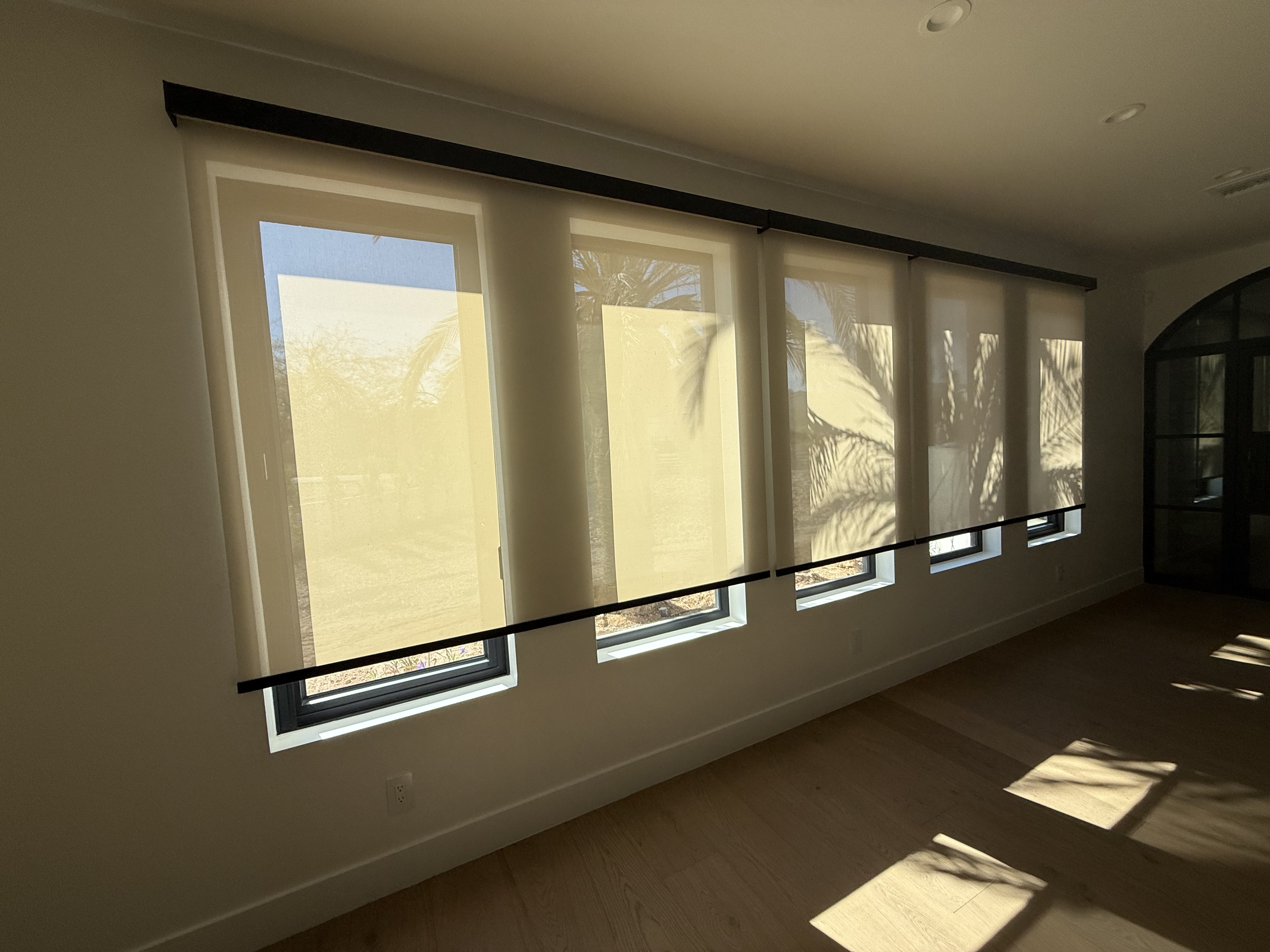 Blinds installation