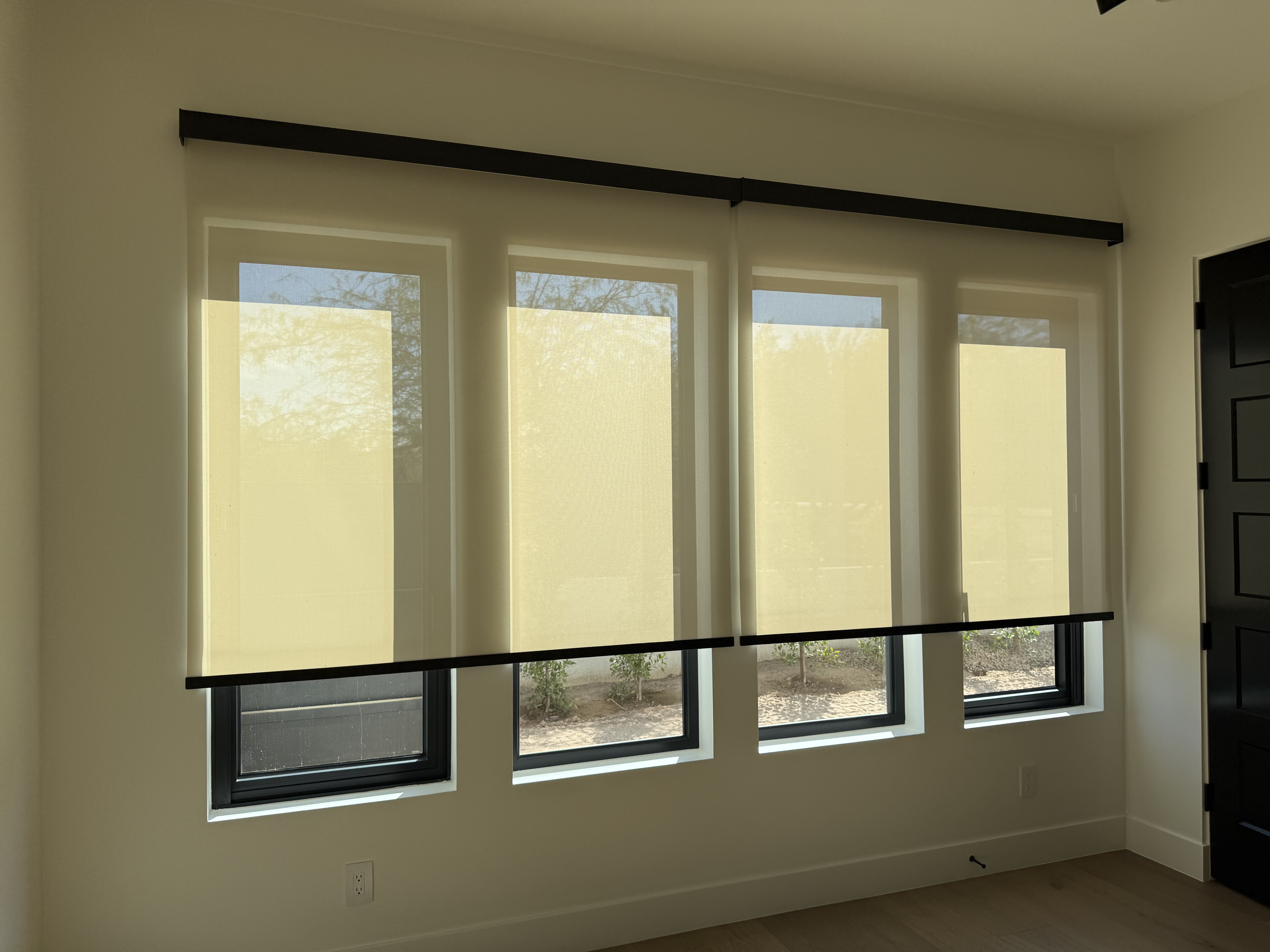 Blinds installation