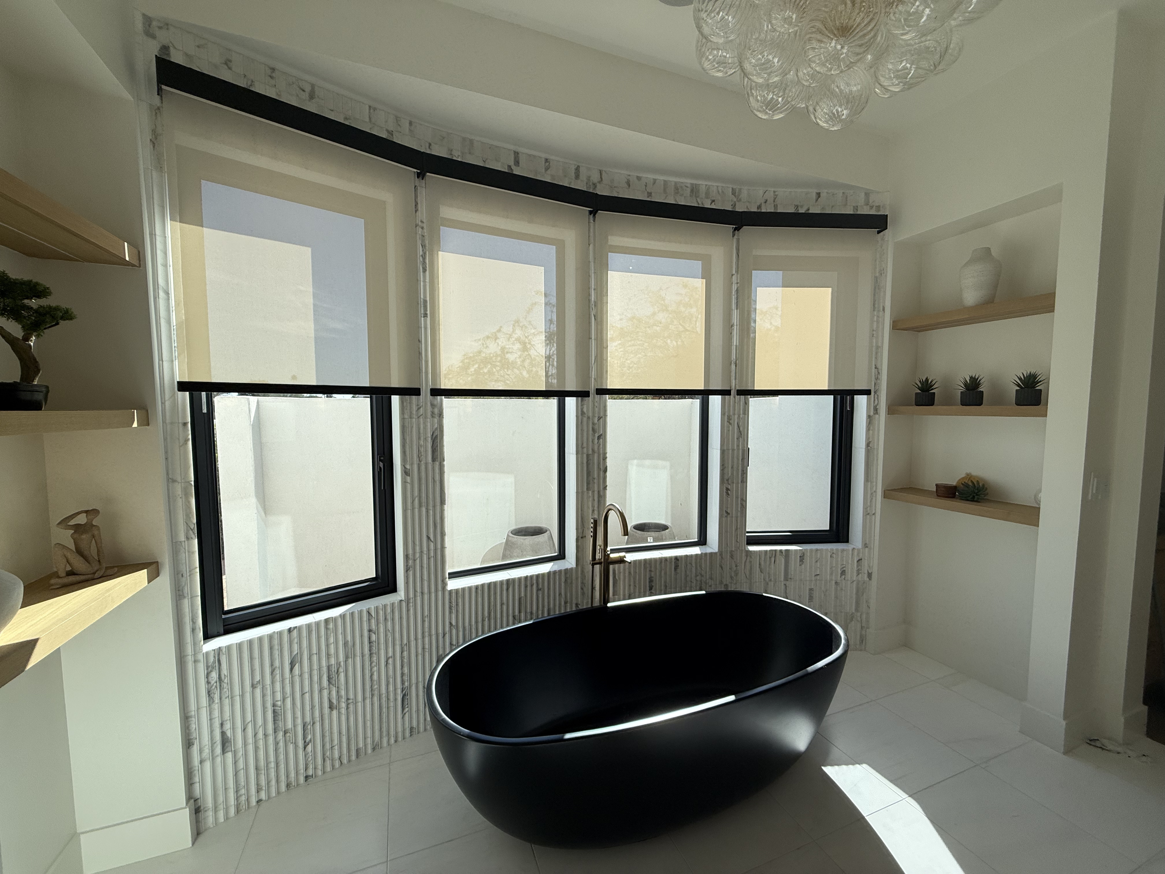 Blinds installation